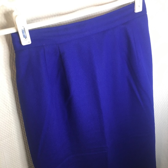 Worthington Dresses & Skirts - Worthington | Women’s Royal Blue 100% Wool Skirt | Vintage